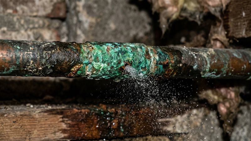 pinhole leak repair Lake Havasu City copper pipe corrosion inspection