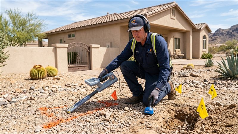 water leak detection Lake Havasu City thermal imaging and acoustic wall testing